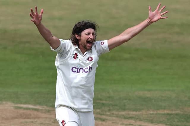 Jack White claimed two for 40 from 18 overs for Northants at Kent