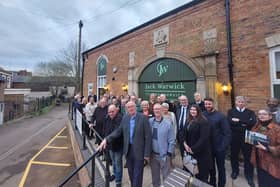 Jack Warwick hosted a formal opening in Wellingborough on March 20