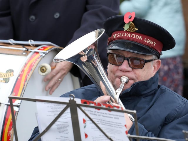 Wellingborough Remembrance Day parade 2022