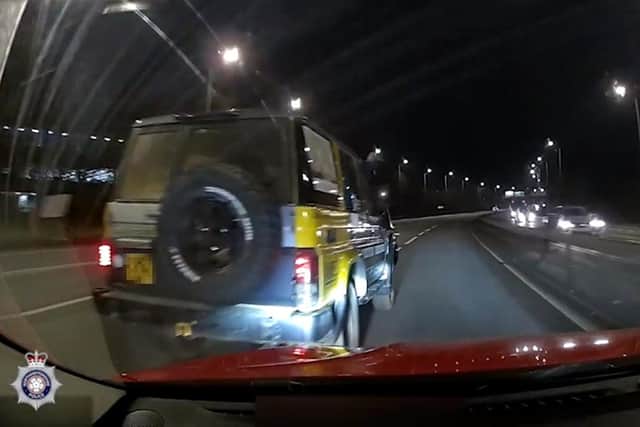 Philip Baxter, of Morley Street in Kettering, was recorded by another driver’s dash-cam driving dangerously on the A45 Nene Valley Way in Northampton, on January 24 this year, following an alleged “road rage” incident.