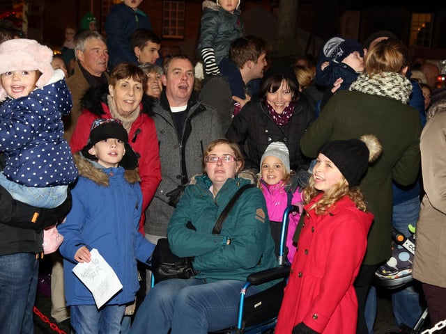 Take a look back at some festive throwbacks as towns across Northamptonshire prepare to switch on Christmas lights