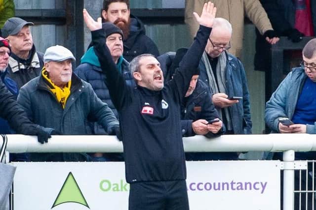 Corby Town boss Leon Mettam (Picture: Jim Darrah)