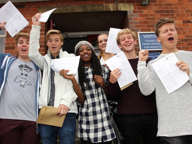 Take a look back at students in Kettering, Corby, Rushden, Wollaston and Wellingborough receiving those all-important results.