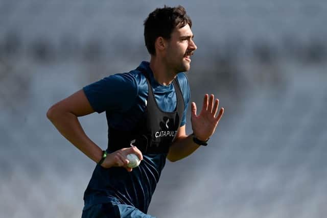 George Scrimshaw could be in line for his Northants first team debut this week