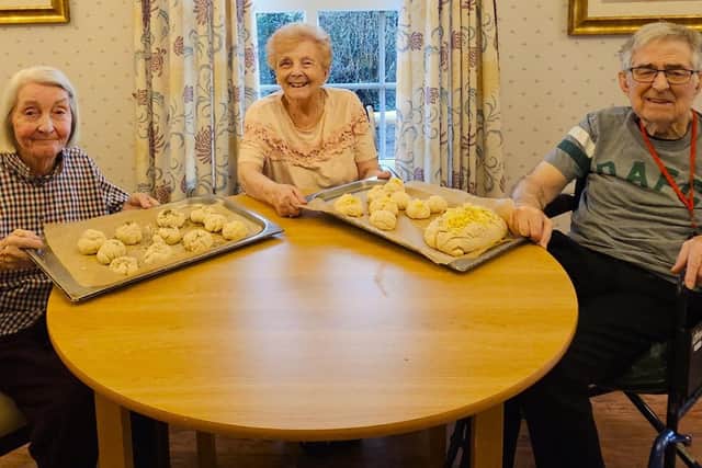 Celebrating Real Bread Week at Elm Bank Care Home in Kettering