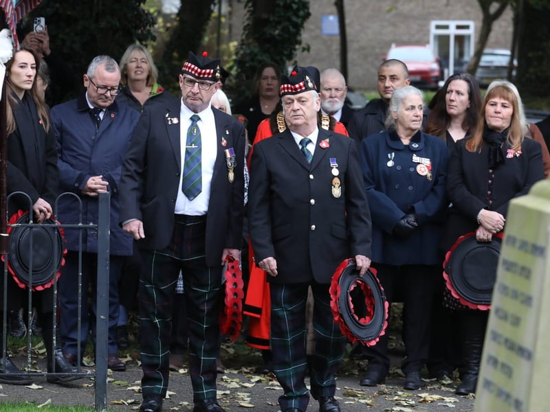 Corby Remembrance Sunday service