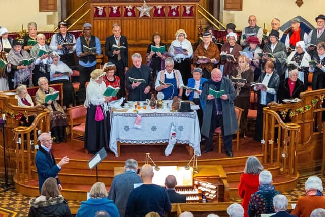 The choir's 'Victorian Christmas' concert in December 2019