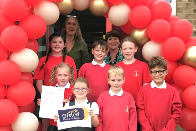 Weldon Primary School has been rated as good by Ofsted