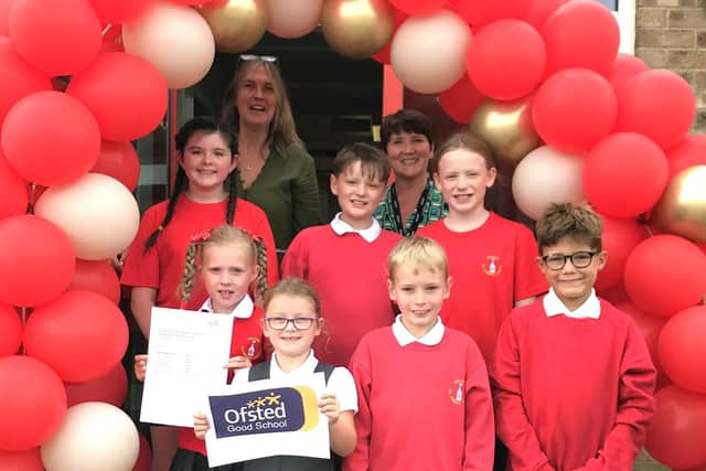 Weldon Primary School has been rated as good by Ofsted