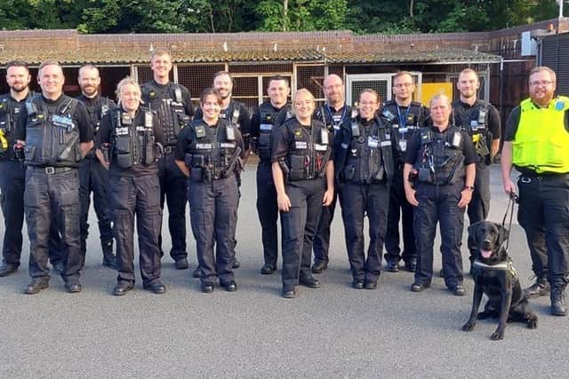Wellingborough and East Northants Neighbourhood Team - Northants Police crew stop and search/Northants Police