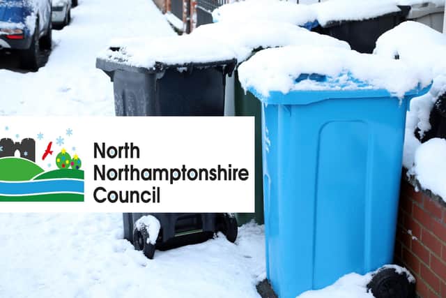 Bins in the snow/National World