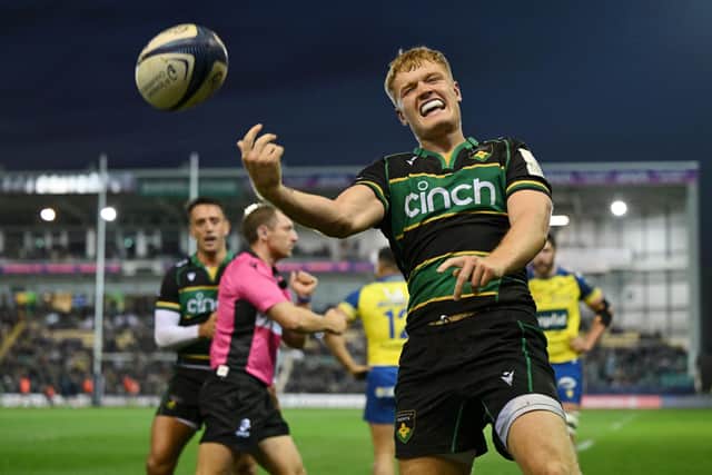 Fin Smith was back with a bang for Saints (photo by Shaun Botterill/Getty Images)