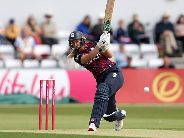 Amelia Kemp enjoyed a good weekend with bat and ball for the Steelbacks Women