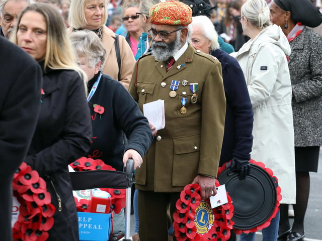 Wellingborough Remembrance Day parade 2022