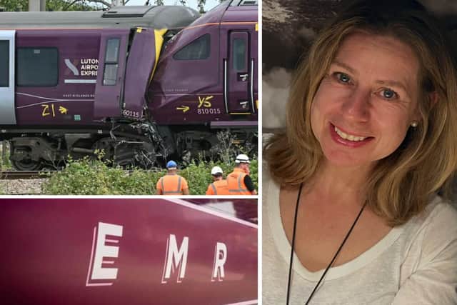 The Bedford Rail Crash /Melanie Ross - from Finedon/ Getty/Melanie Ross/IMG