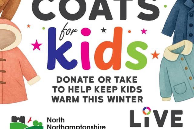 Coats can be donated at numerous locations across North Northants