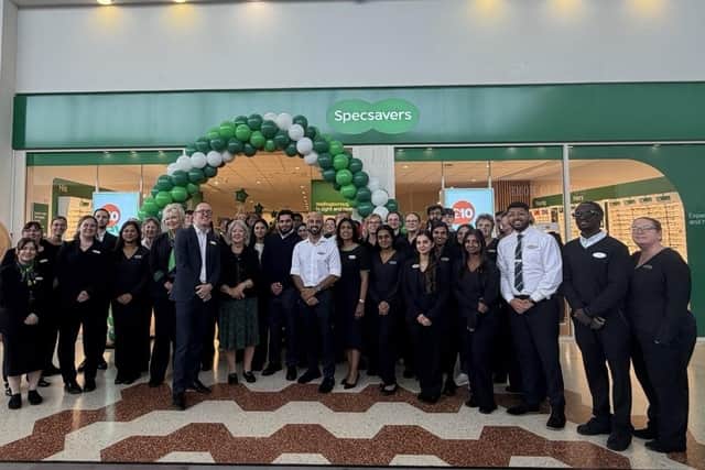 Specsavers has moved to a unit in Corn Lane of Swansgate Shopping Centre