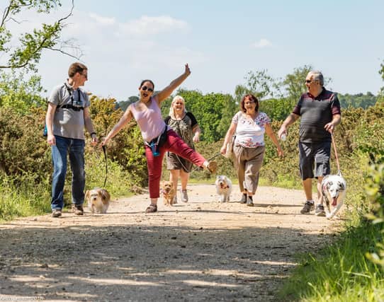Northamptonshire residents taking on an October walking challenge will be helping deaf people combat isolation.