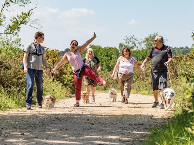 Northamptonshire residents taking on an October walking challenge will be helping deaf people combat isolation.