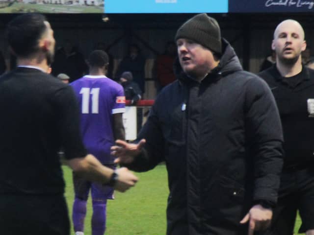 Corby Town manager Gary Setchell. Picture by David Tilley