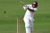 Ricardo Vasconcelos hit 99 for Northants against Glamorgan (Photo by David Rogers/Getty Images)