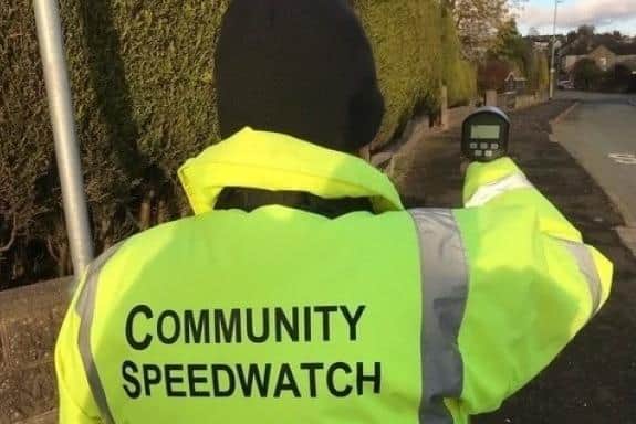 Community Speedwatch checks were recently carried out in Raunds
