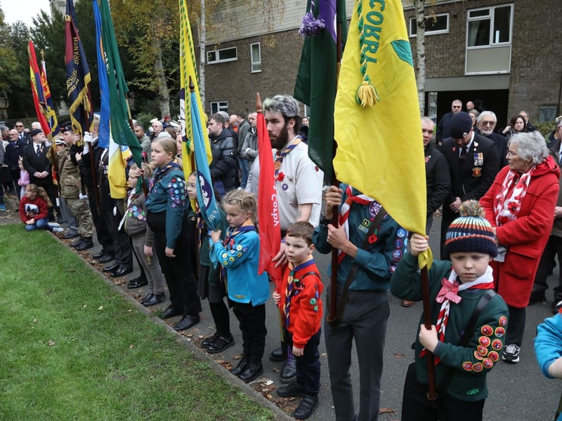 Corby Remembrance Sunday service