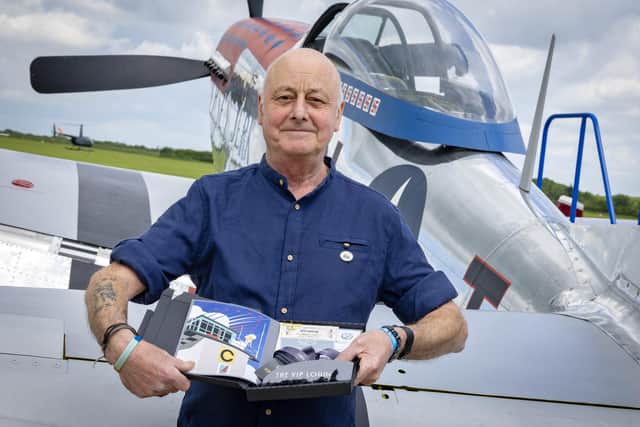 Paul Harper from Kislingbury, was selected as the winner of our competition to win a pair of VIP tickets to the Sywell Family Airshow on June 22 and 23