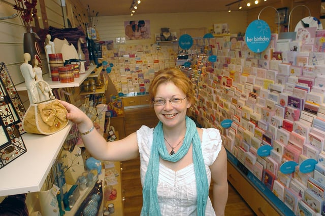 Thrapston, Forget-Me-Not, new shop opened by Michelle Goring - June 2008