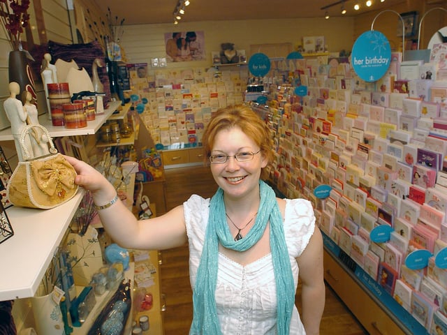 Thrapston, Forget-Me-Not, new shop opened by Michelle Goring - June 2008
