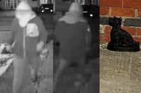 CCTV issued after theft of cast iron dog from a drive in Rothwell/Northants Police