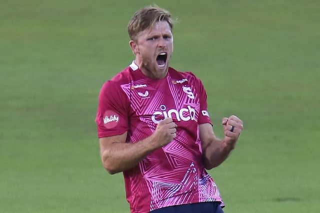 David Willey has signed a new three-year contract at Northants (Picture: Peter Short)