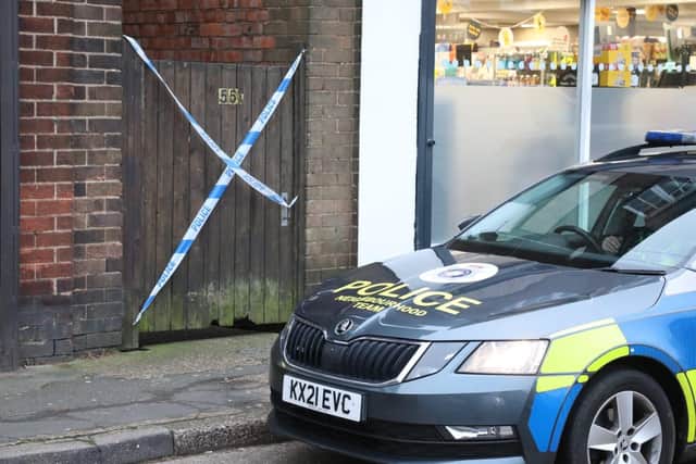 The scene in Occupation Road, Corby, Image: Alison Bagley Photography