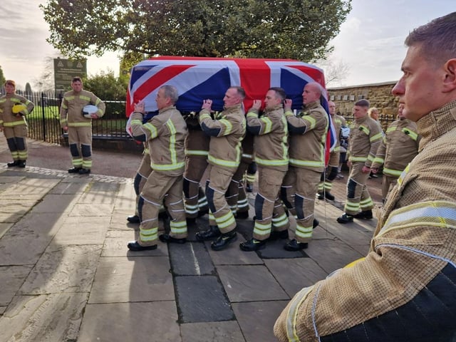 Hilmi Say funeral in Holy Trinity Church Rothwell