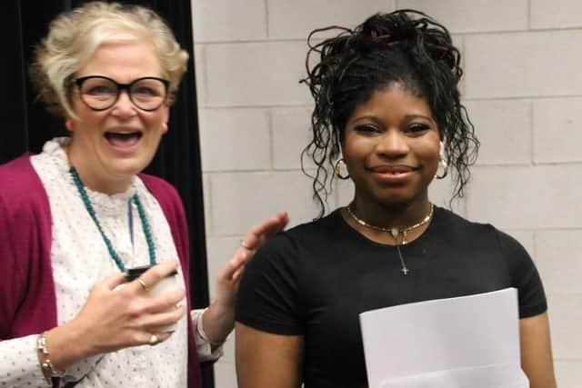 Corby Technical School students celebrate excellent GCSE results