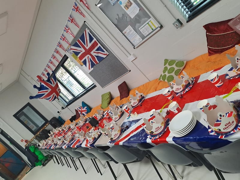 Hazel Leys Happening Youth Hub surprise Coronation party