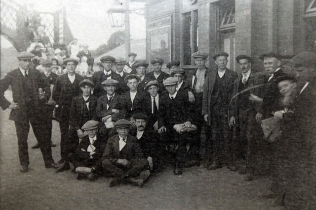 Workers from the Co-op boot factory in Rushden taken around the time of the First World War (Picture submitted by the late Eric Fowell)
