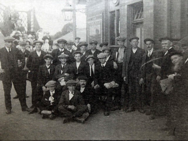 Workers from the Co-op boot factory in Rushden taken around the time of the First World War (Picture submitted by the late Eric Fowell)