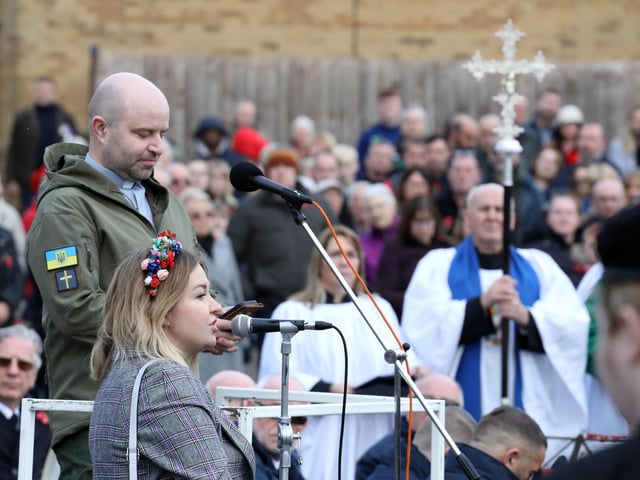 Wellingborough Remembrance Day parade 2022