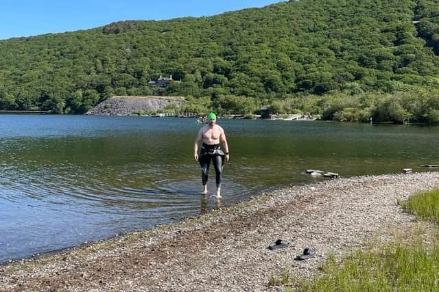 42-year-old Brian Boyle will take on the Brutal Extreme Triathlon
