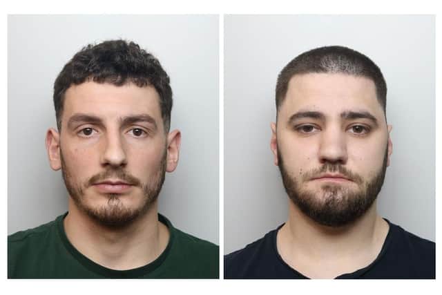 Renald Cela (left) and Praka Dionis (right) /Northamptonshire-Police