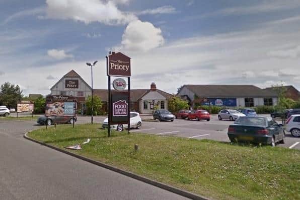 The Priory pub in Bourton Way, Wellingborough
