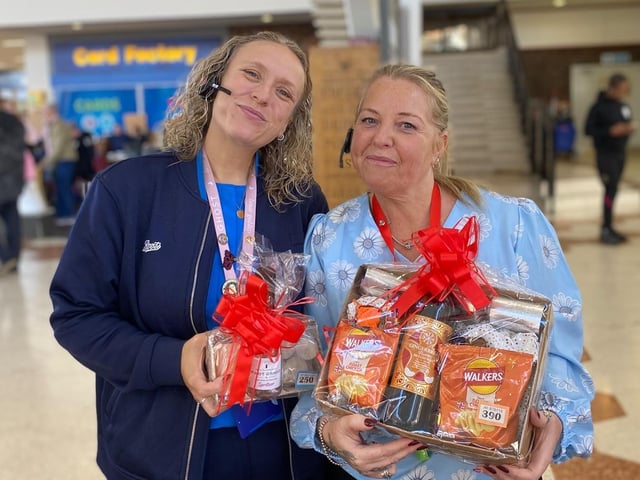 The hampers once again proved to be a big hit on the day!