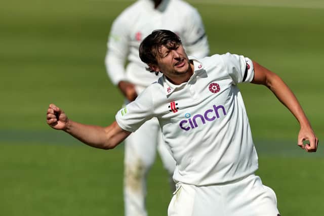 Jack White took three wickets for Northants (photo by David Rogers/Getty Images)