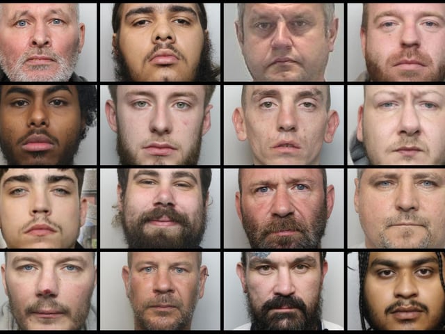Faces of some of the most serious criminals jailed for crimes across Northamptonshire whose stories we bought you during October 2025.