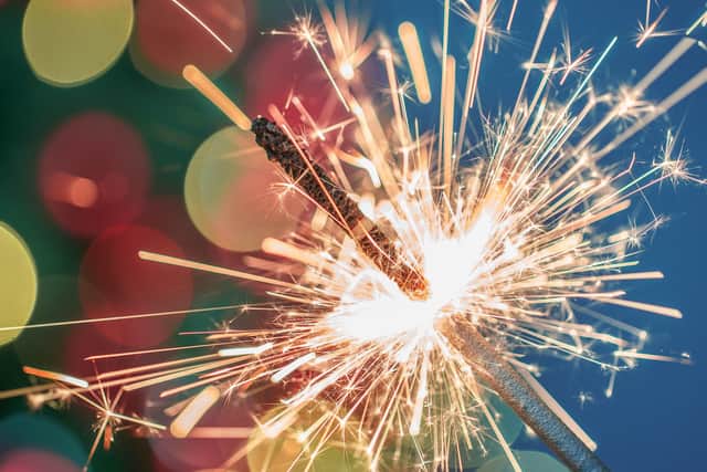 Sparklers may seem harmless, but they burn at temperatures of around 1,000°C.
