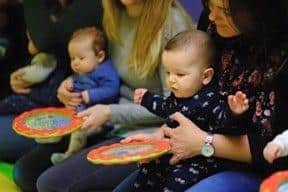 Baby Sensory award-winning programme for babies from birth up to 13 months.
