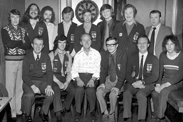 County Darts players in the 1970s