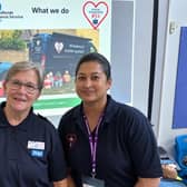 North Northants Community First Responders' Restart a Heart Day l-r Stacey Price, Keli Watts and Sarah Isukabadla/NNCFR