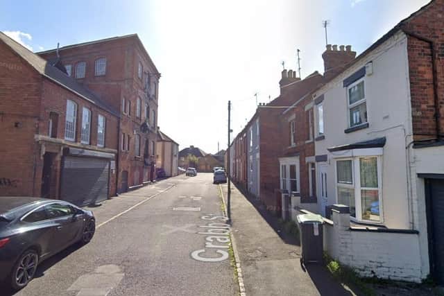 The house was in Crabb Street, Rushden. Image: Google